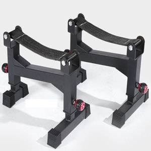 Adjustable Weightlifting Bench Support Stand Home Gym Barbell Rack Multi-Function Hard Pull Platform Buffer Placement Holder