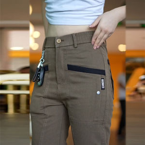 HULIXIONGDI | High-end Mens Summer Slim-fit Loose Straight Trousers