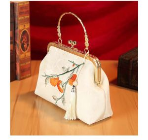 MEIFEI | Embroidered Ancient Style Handbag Crossbody Shoulder Bag