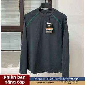 Áo Thun Thể Thao Tay Dài In Chữ Phong Cách Mỹ