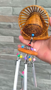 โมบายลม กระดิ่งลม สุ่มรวม สุ่มหาปลาดักทรัพย์ แขวนบ้านที่ทำงานร้านค้า