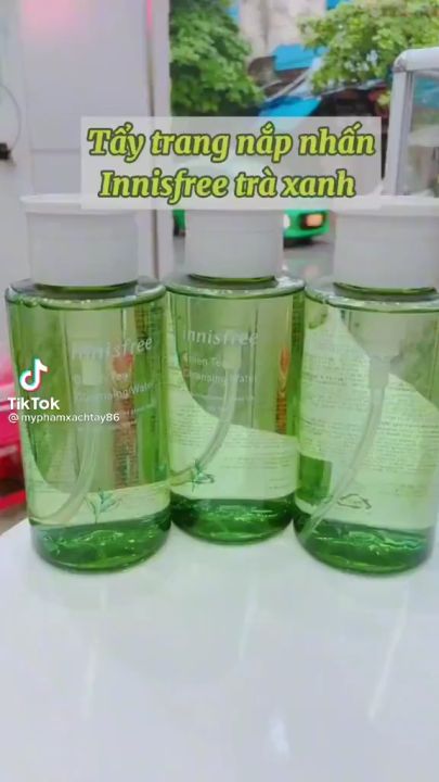 Nươc Tẩy Trang trà xanh Innisfree Green Tea Cleansing Water