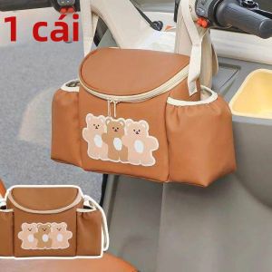 SEAMETAL Dung Tích Lớn Xe Đạp Điện Túi Bảo Quản Chống Thấm Nước PU Đa Năng Xe Đạp Túi Treo Phụ Kiện Xe Máy