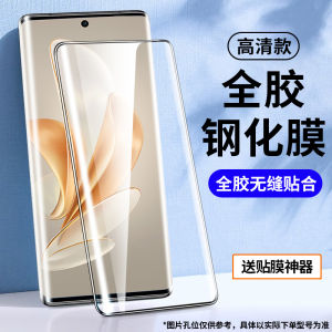 Applicable to Vivos17 Full Glue Tempered Film Zeke S17pro Mobile Phone Film New Arrival S17e/T Full Screen Cover Curved Curved Screen All-Inclusive Drop-Resistant Vivo 17 Por HD Anti-Fingerprint Screen Protector