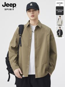 JEEP SPIRIT | Fashionable Long Sleeve Fall Casual Shirt