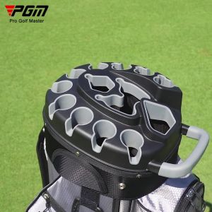 PGM New Style 14 Divider Waterproof Golf Cart Bag with Individual Water Bottle Pocket and Golf Club Placed Upside Down Design QB134