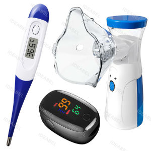 Medical Silent Mesh Nebulizer Handheld Asthma Inhaler Atomizer Children Health Care Oximeter Mini Portable Nebulizer Humidifier