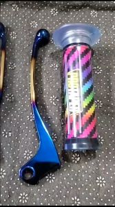 PAKET Handle Rem TIGER Satria FU CB150 Verza Gl Pro + 1 Set Grip Pelangi