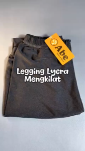 Legging Likra Warna Hitam