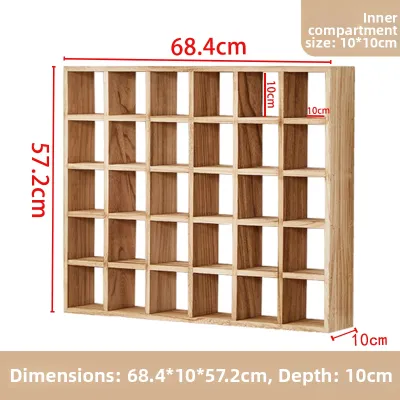 Vintage Storage Display Shelf