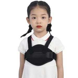 1 Pc Kids & Teens Pectus Carinatum Orthosis Support Brace Chest Stabilization Belt for Sternal Fracture Fixation Injury Recovery & Postoperative Rehabilitation