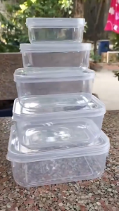 Bộ 5 hộp lạnh bầu bảo quản thực phẩm việt nhật (mã 6685)
