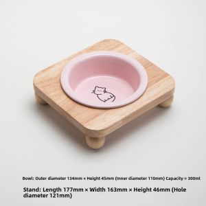 Petdebby | Neck-Protecting No-Spill Small Dog Double Bowls