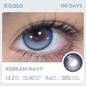 Kilala Kính áp tròng màu nâu CozyHazel/BrightAmber/MysticGrey/RosyPinkLens cận 6 tháng  Dia 14.2mm Lens tự nhiên có độ (0-8) 1 cặp