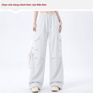 MiiOW | Quần Mỏng Phong Cách Hè Dễ Thương Chống Nắng Bằng Lụa Băng