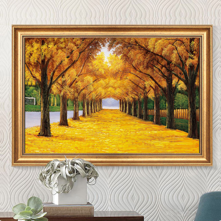 Gold at All Ground Living Room Decorative Painting Restaurant Wall