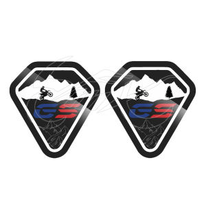 2PCS Motorcycle GS Decals Body Windshield Decoration Sticker Fit for BMW F750GS F700GS F850G G310GS R1200GS R1250GS R1300GS ADV