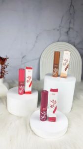 Lip Mousse SR12 Lipstik Tekstur Ringan dan Tahan Lama di Bibir Mengandung Vitamin E Melindungi Bibir Dari Radikal Bebas