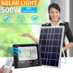 Đèn led năng lượng mặt trờiđèn năng lượng mặt trười ngoài sân NHẬT PHONG SOLAR Đèn cảm biến tự động sáng pha đôi 200W500W Chip Led Siêu Sángđèn trang trí biển hiệuĐiều Khiển Từ Xa Chống Nước IP67 quà 2 cuộn băng