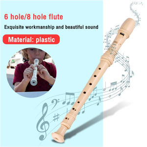 ZEO 8 Holes Flute 6 Holes Flute Easy Adjustable Professional Music Instrument