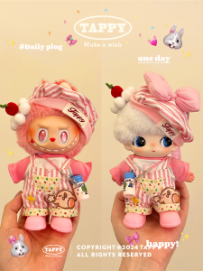 Bộ Đồ Chơi Tappy Original Cake Kirby Labubu/DIMOO Disney Series Có Thể Mặc Cho Búp Bê Quần Áo Thời Trang Cho Búp Bê