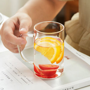 แก้วน้ำย่อยเส้นใยซิลิโคนความต้านทานอุณหภูมิสูงสำหรับใช้ในบ้านและออฟฟิศ แก้วน้ำนมและผลไม้พร้อมดีไซน์ใหม่ แก้วน้ำเย็นแบบมีข้าง