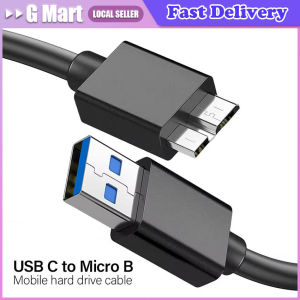 USB 3.0 Type A to USB3.0 Micro B Male Adapter Cable Data Sync Cable Cord for External Hard Drive Disk HDD Super Speed Cable