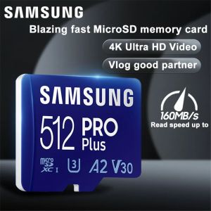 Samsung Micro SD Pro Plus Card With Original 2TB-128GB Memory Card Used For Nintendo Switch Tablet DJI Camera