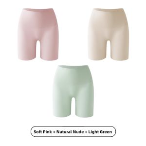 Miiow | Cat Woman Seamless Anti-Light Safety Pants Womens Underwear Two-In-One 2025 New High-Waist Bottoming Tights Three-In-One