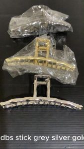 STIPA Jepit Salon Besi Garis Line Metal Hair Claw Clip Hair Pin Accecories Jepitan Jedai Motif Korea Fashion LZ