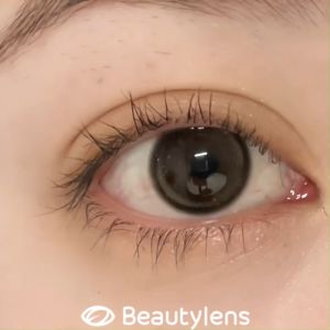 BEAUTYLENS Mirror Water Black soflens normal/minus(-0.50s/d-8.00) 14.0mm Lensa kontak berwarna 12bulan