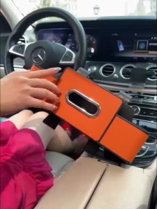 Monqiqi กล่องเก็บของสำหรับเบาะรถ Multi-Function Storage Box กล่องใส่ผ้าเช็ดหน้า รับน้ำหนักได้มาก กระเป๋าเก็บของสำหรับเบาะรถ