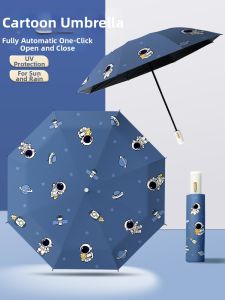 QU RAN | Automatic Folding Sun Protection Umbrella for Children