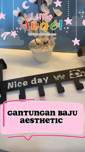Gantungan Baju Hook / Nice Day Belakang Pintu Centolan