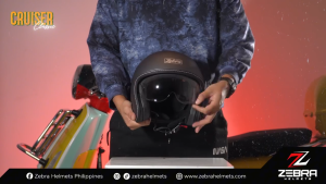 Zebra Cruiser 807 Classic Half Face motorcycle helmet lto approved