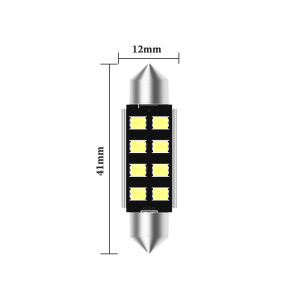 KEVANLY | 4PCS c5w led 36mm 39mm 41mm 8 SMD 3030 Chips LED for Car Dome Light Auto Interior Reading Light Trunk light RV Signal light