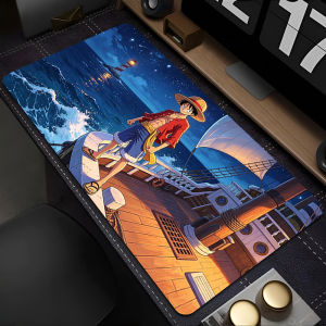 Bandai | Large XXL Mouse Pad Gamer Home Computer HD Mousepad Cool Keyboard Pad one piece luffy Anime Carpet Anti Fray Gaming Mouse Pad