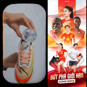Giày thể thao chạy bộ nam nữ Goya Neo năm 2025 full màu