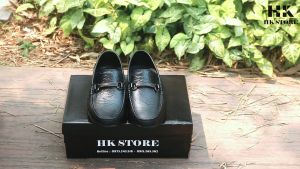 Giày mọi nam da bò NAPAN nhập khẩu - hàng cao cấp êm chân mềm mại dễ sử dụng - bảo hành 12 tháng