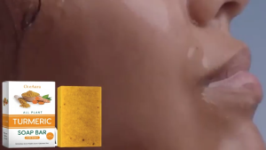 【BUY 1 TAKE 1】Oceaura Turmeric Soap Bar For Dark Spots Underarms Reduces Acne Fades Scars Whitening Facial Body Deep Cleaning Moisturizing For Face Body 100g