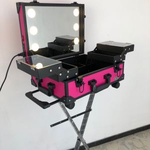 beautycase koper makeup size m