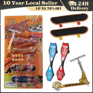 Scooter/Finger Skateboard/Roller Skates/Bike Parts Set For Tech Deck Ramp Venue Combination Set Children Indoor Home Toys