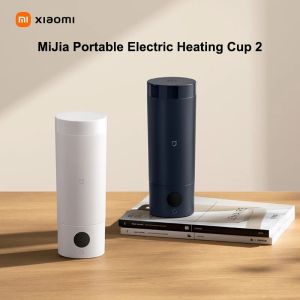 NEW XIAOMI Mijia Portable Electric Kettle 2 Thermos Cup Fast Water Boiler 350ml Smart Temperature Insulated Kettle Travel - CN