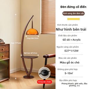 AOMAO | Đèn Thiết Kế Cổ Điển Có Kệ