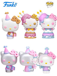 Funko Pop Sanrio Hello Kitty50 Anniversary Hello Kitty 10-Inch Figurine Garage Kits Ornaments