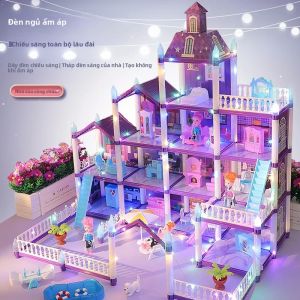 Bộ Đồ Chơi Lắp Ráp Lâu Đài Công Chúa 3D DIY Dành Cho Bé Gái Đồ Chơi Nhà Cửa Bộ Xây Dựng Giáo Dục Dành Cho Cả Bé Trai Và Bé Gái Từ 6 Tuổi Trở Lên