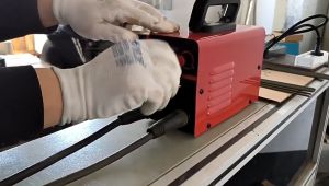 MANSOON Welding Machine Set Gasless Mesin Welding MMA-250 with 5 Welding rod Welder Portable