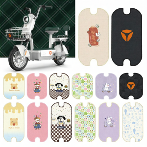 Decoration-specific Electric Bike Foot Mat