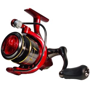 DNESID Reel Pancing Murah Besi CNC Handle Deep/ Shallow Spool Rill Pancing Merah 1000S-7000 Fishing Reel