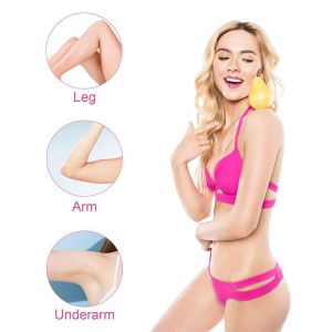 Kemei KM-189A Womens Painless Hair Remover Charging Body Hair Remover Electric shaver